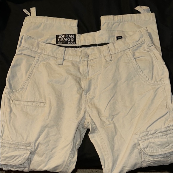 Jordan Craig Light Gray Cargo Pants - Picture 3 of 6